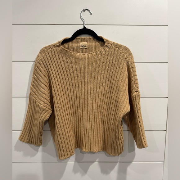 Babaa tan ribbed sweater no. 33 - Picture 4 of 7